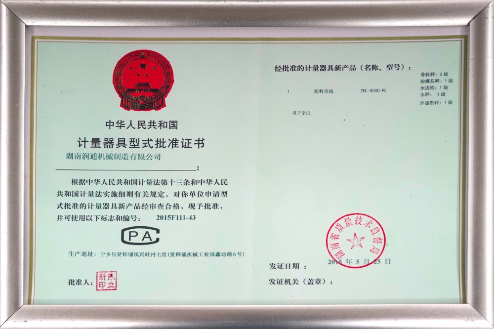 Certificates (1)